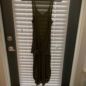 Lucky Brand Olive Cotton dress